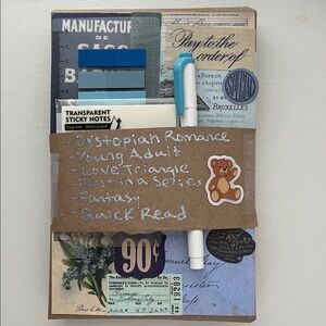 Blind Date with a Book dystopian romance set